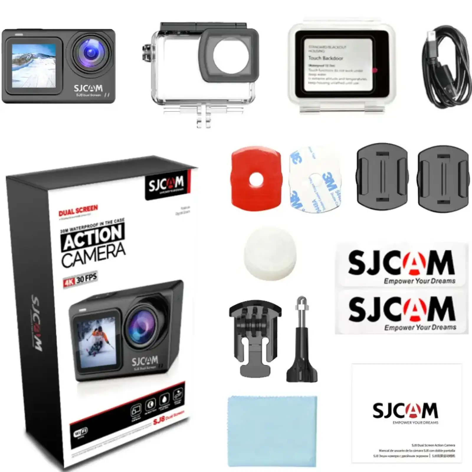 Екшн-камера SJCAM SJ8 Dual Screen (6972476162183) UA
