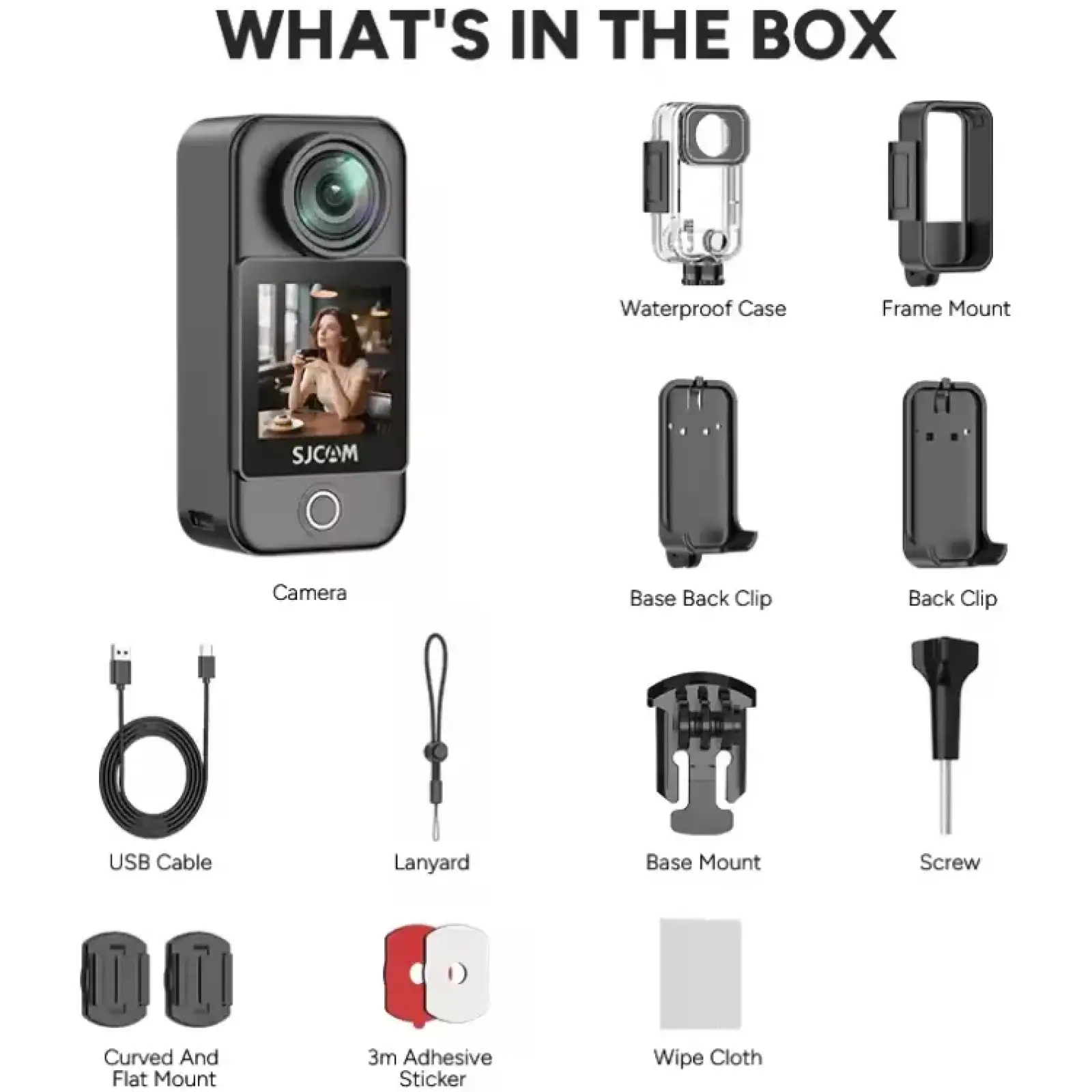 Екшн-камера SJCAM C400 Pocket (6972476162374) UA