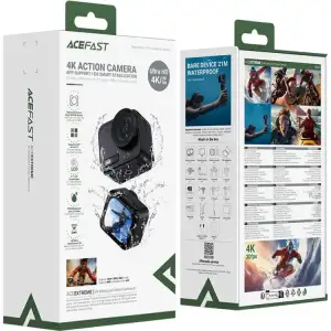 Екшн-камера Acefast X1 4K Waterproof Action (6974316285816) UA