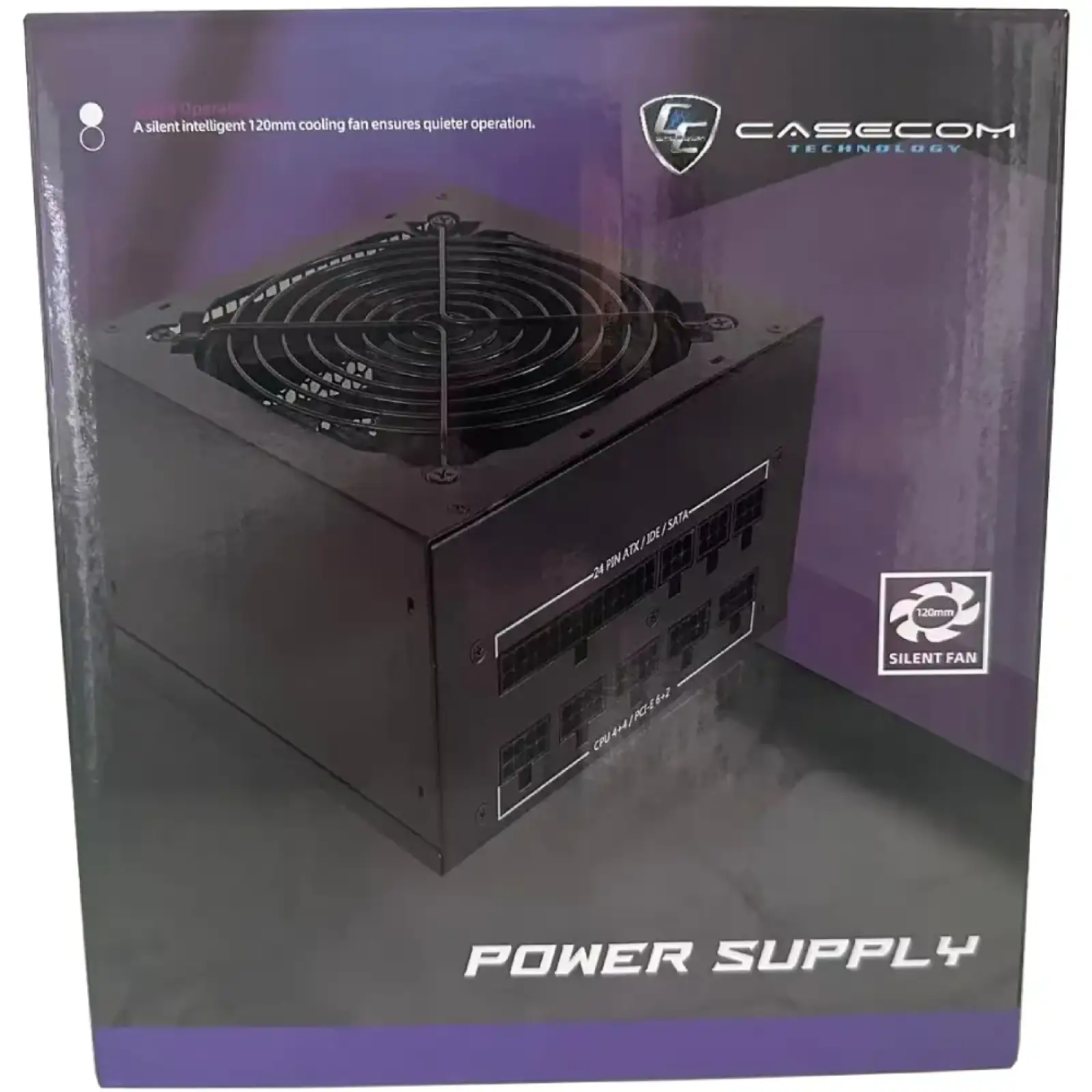 Блок живлення 600W Casecom, 120mm, Modular, Box (CM 600FM ATX) UA