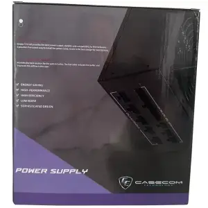 Блок живлення 600W Casecom, 120mm, Modular, Box (CM 600FM ATX) UA