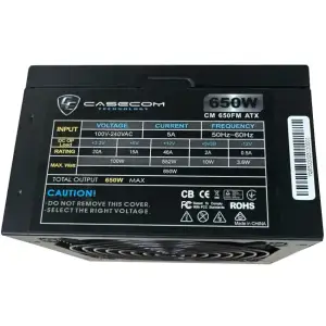 Блок питания 650W Casecom, 120mm, Modular, Box (CM 650FM ATX) UA