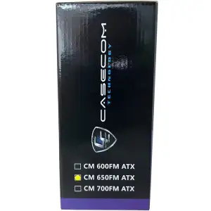 Блок питания 650W Casecom, 120mm, Modular, Box (CM 650FM ATX) UA