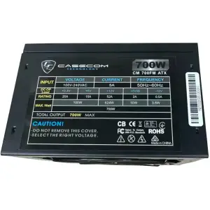 Блок питания 700W Casecom, 120mm, Modular, Box (CM 700FM ATX) UA