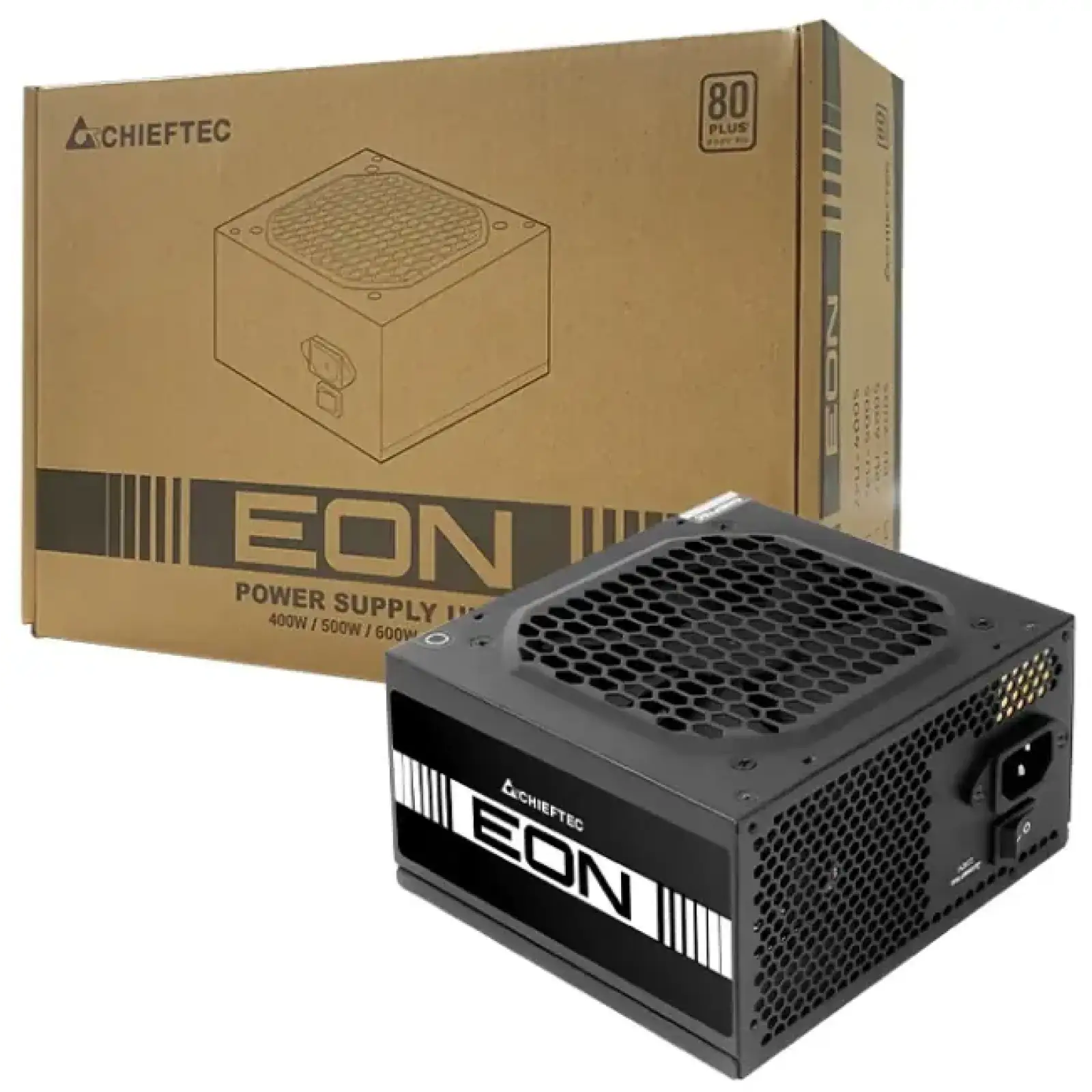 Блок живлення 400W Chieftec EON ZPU-400S, 120 mm, 80 Plus, Retail Box UA