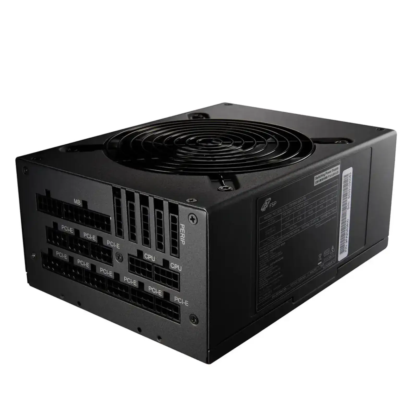 Блок живлення 2000W FSP FSP2000-52AGPBI 80+ Gold,18xPCI-E6+2, 135mm fan, Modular, C20, ATX/EPS, brown box UA