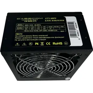 Блок живлення 600W Casecom, 120mm, Modular, Brown Box (CM 600M ATX) UA