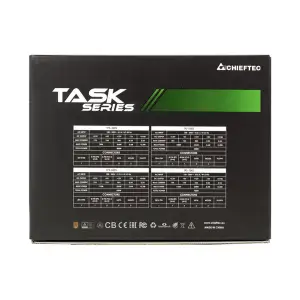 БЖ 500W Chieftec TASK TPS-500S, 120 mm, 80+ Bronze Retail Box UA