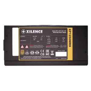 Блок живлення 1250W Xilence XP1250MR9 Performance X 80+ Gold, 140mm, Modular, Retail Box UA