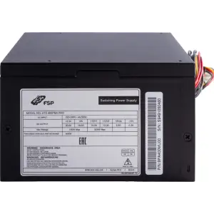 Блок живлення 400W FSP ATX-400W PNR PRO 120mm silent fan, Retail Box (ATX-400PNR PRO) UA