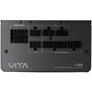 Блок живлення 650W FSP VITA-650GM 80+ Gold, 120mm HYB fan, Modular, ATX V3.1, Retail Box UA