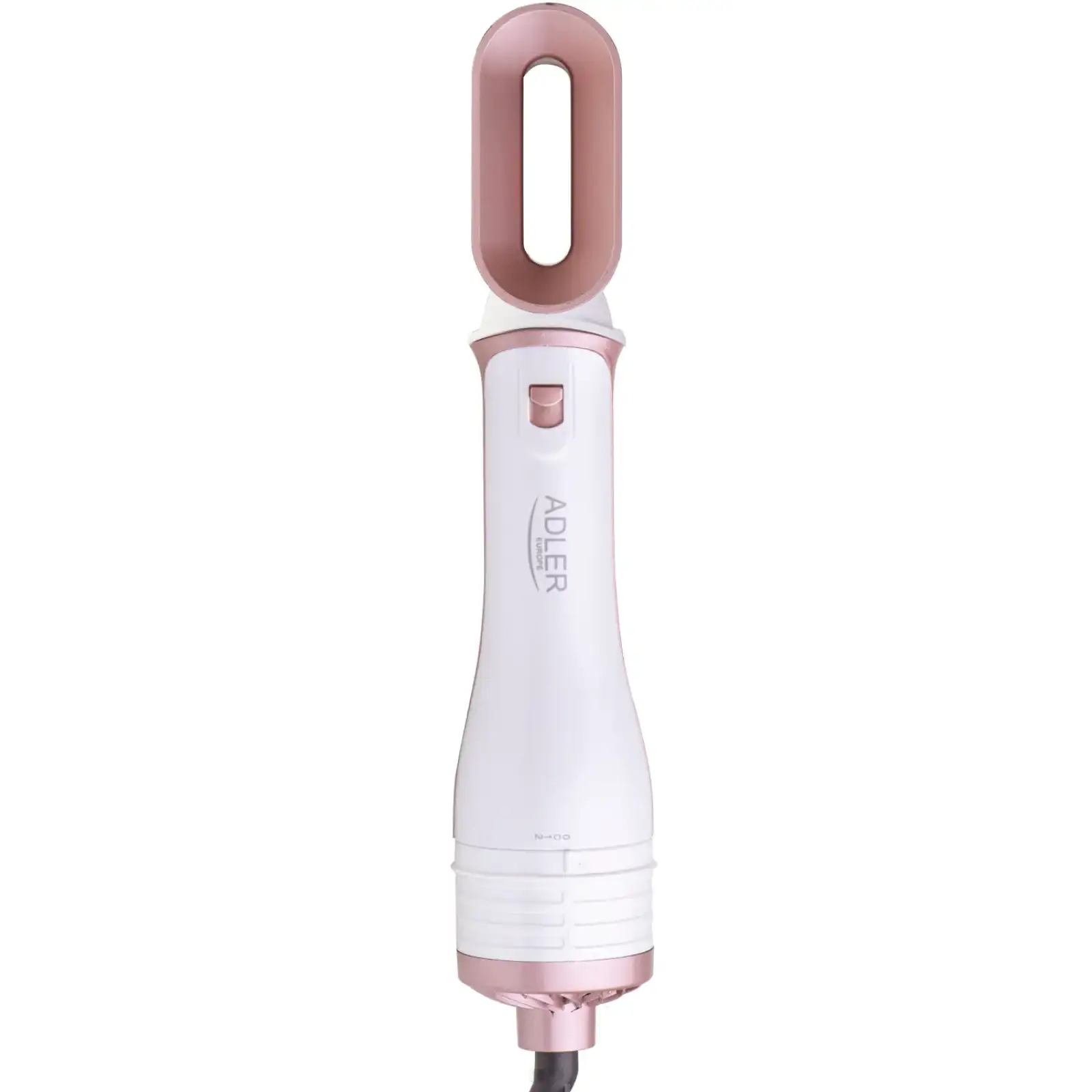 Стайлер Adler AD 2027 white, rose gold 1200Вт/ темп.режимів-2/ Cool shot/ насадок-5/ дорожній футляр (AD2027WRG) UA