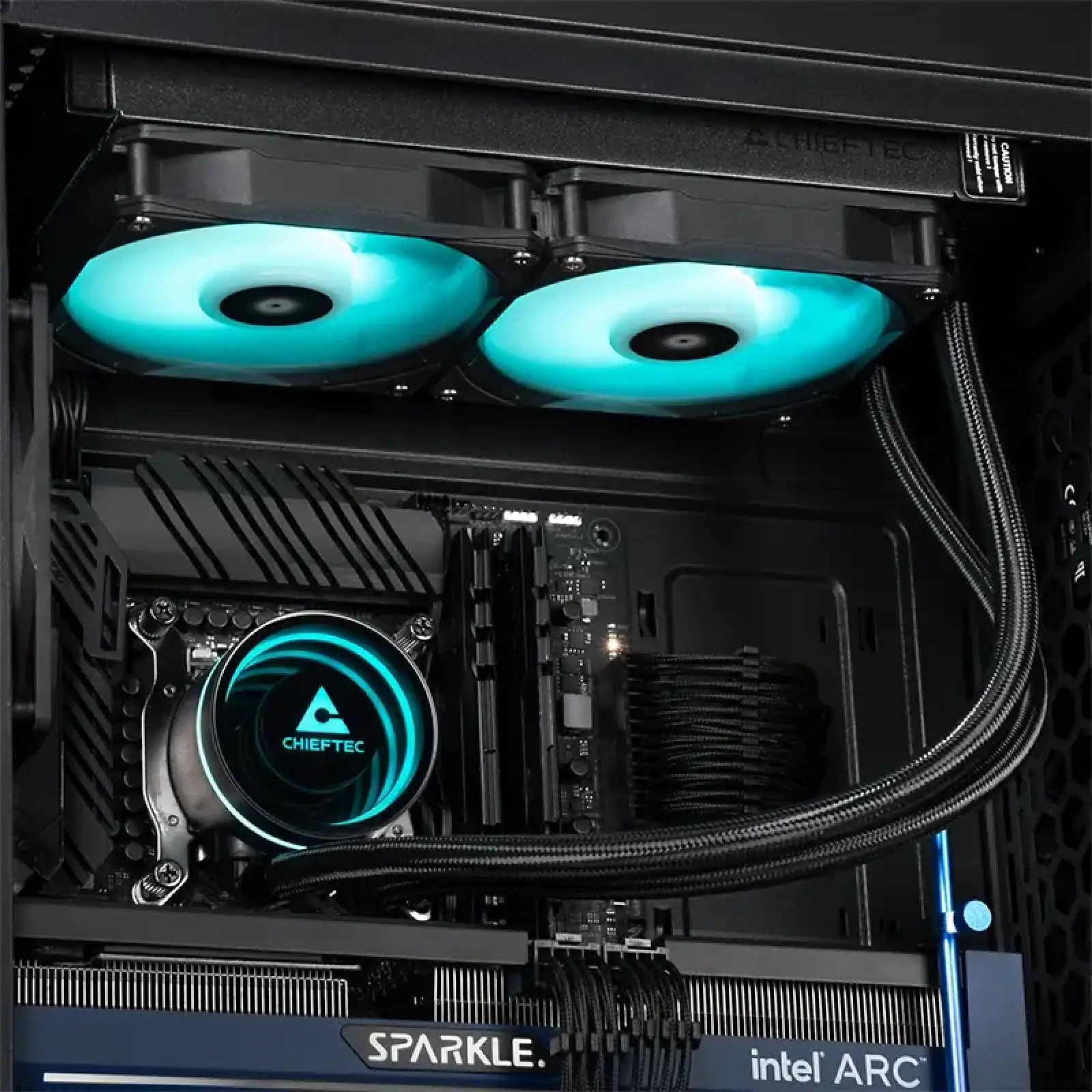 Система водяного охолодження Chieftec Iceberg 240 ARGB (CLC-240-RGB) UA