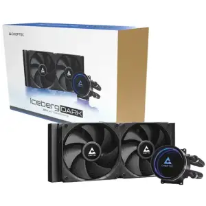 Система водяного охолодження Chieftec Iceberg 240 DARK (CLC-240-BLK) UA