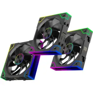Вентилятор для корпуса 120mm*3 Xilence GAMING XPF360R.ARGB PWM REVERSE (XF073) UA