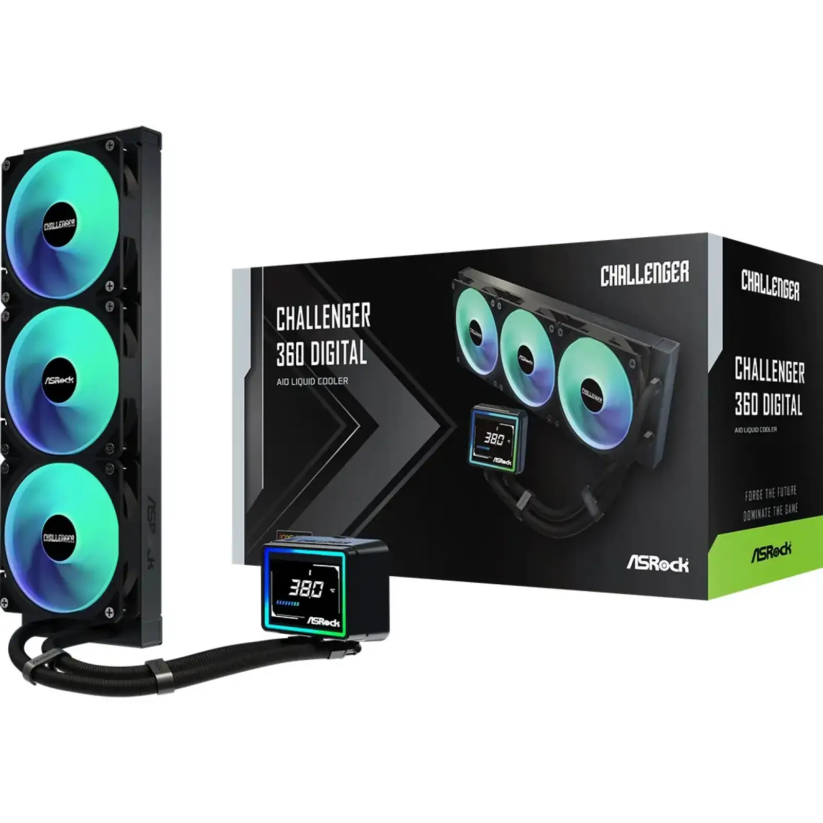 Система водяного охолодження ASRock Challenger 360 Digital UA