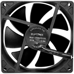 Вентилятор для корпуса 92mm Xilence XPF92.B Black, Retail Box (XF138) UA