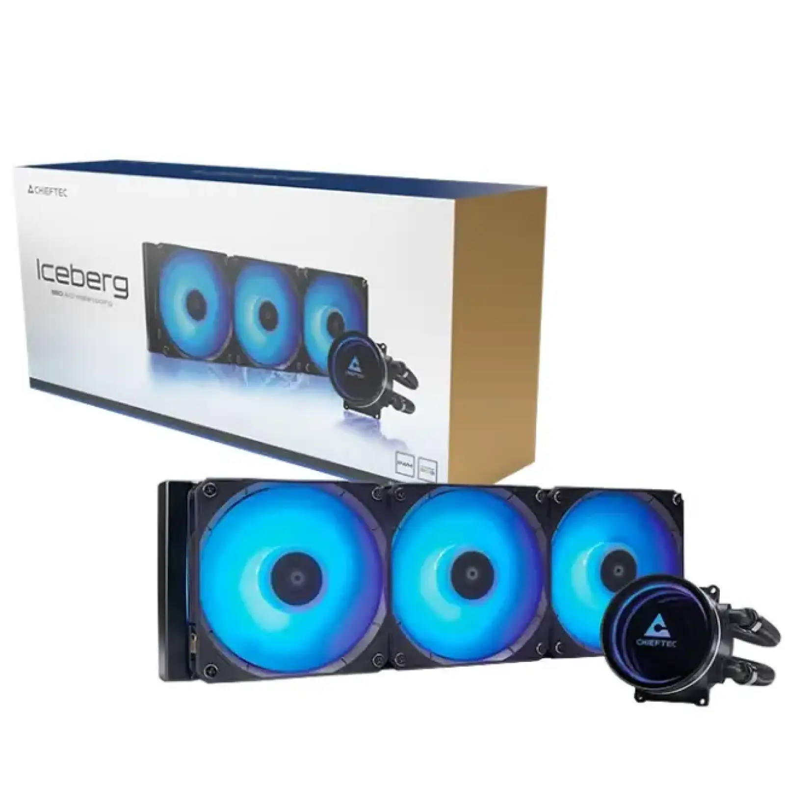 Система водяного охолодження Chieftec Iceberg 360 ARGB (CLC-360-RGB) UA