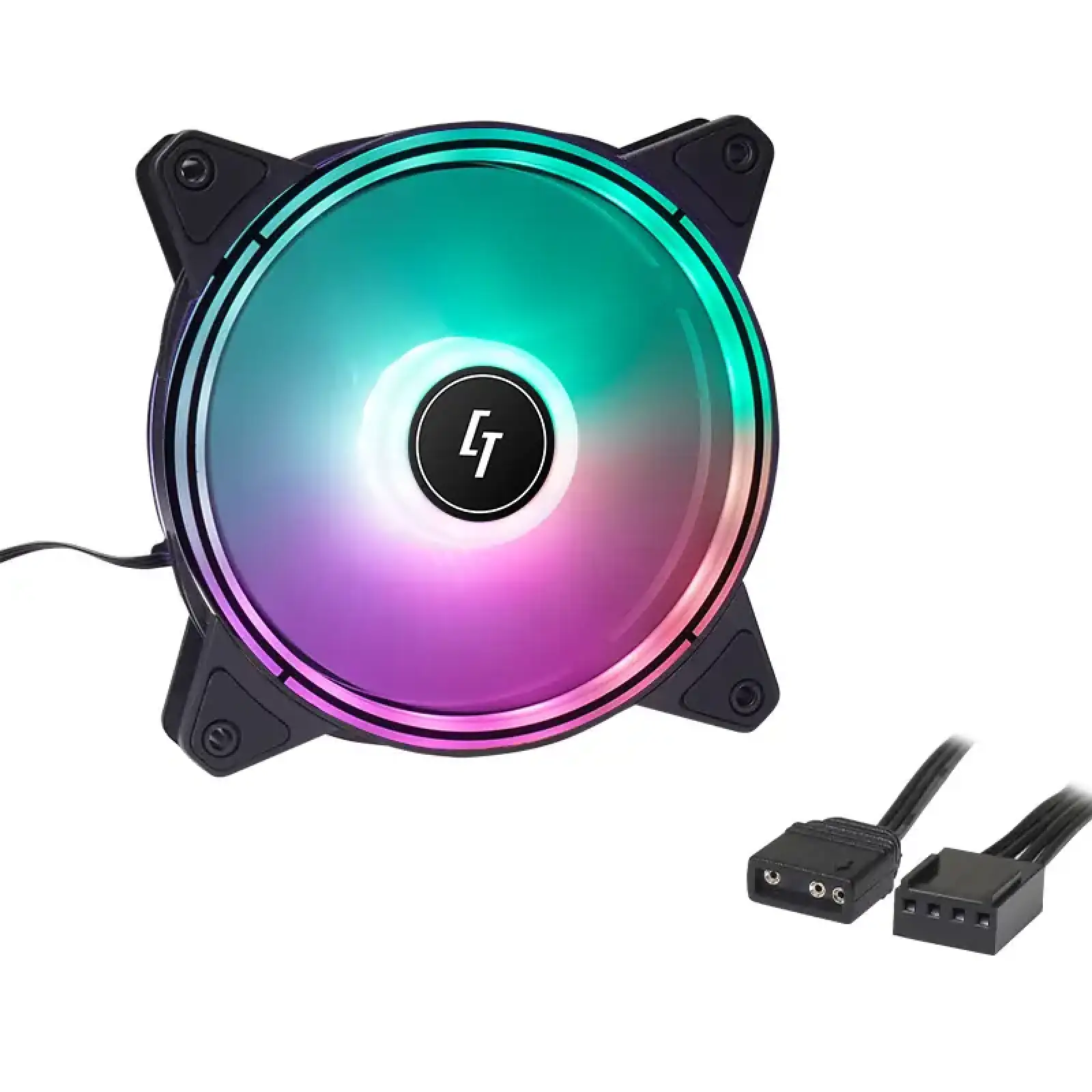 Вентилятор для корпуса 120mm*3 Chieftec Nova NF-3012-RGB fan set UA