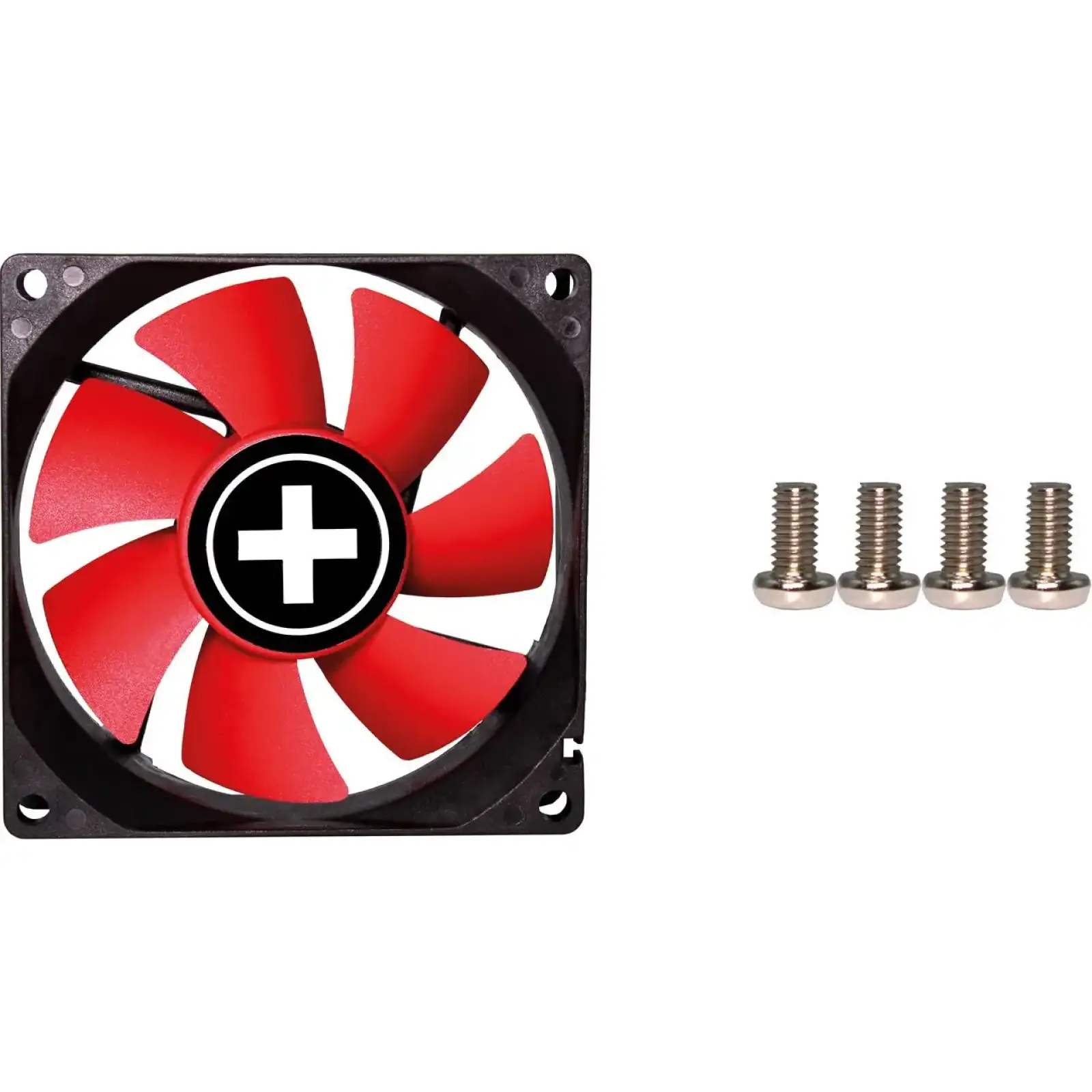 Вентилятор для корпуса 80mm Xilence Performance C XPF80.R.PWM Red/Black, Retail Box (XF040) UA
