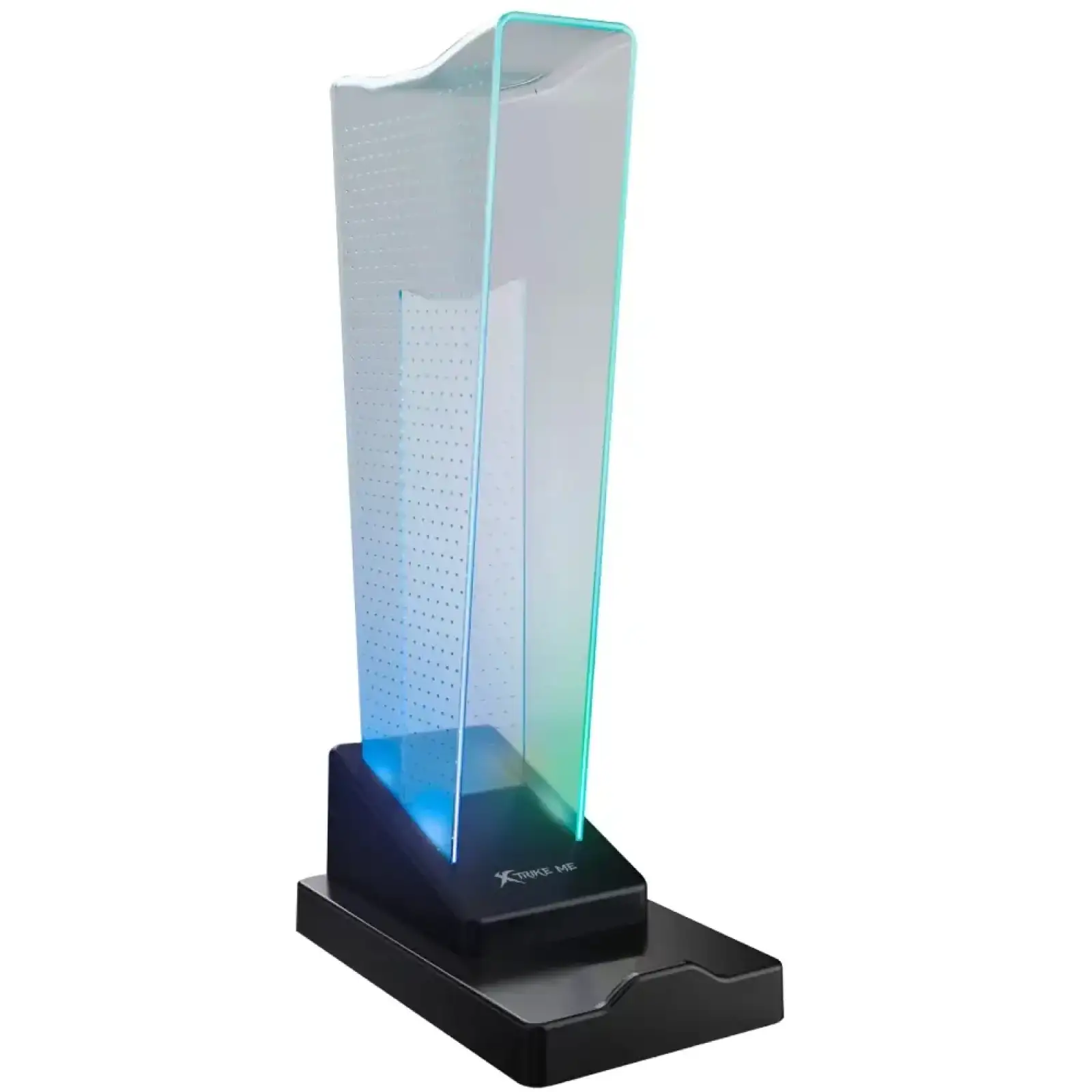 Підставка для гарнітури XTRIKE ME RGB 4xUSB2.0 HUB, USB кабель 1,5м,чорна (HT-09) UA