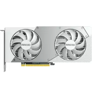 Відеокарта GeForce RTX5070 Inno3D TWIN X2 OC WHITE, 12GB GDDR7, 192bit, PCI Express 5.0 (N50702-12D7X-195064W) UA
