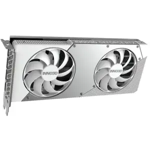 Відеокарта GeForce RTX5070 Inno3D TWIN X2 OC WHITE, 12GB GDDR7, 192bit, PCI Express 5.0 (N50702-12D7X-195064W) UA