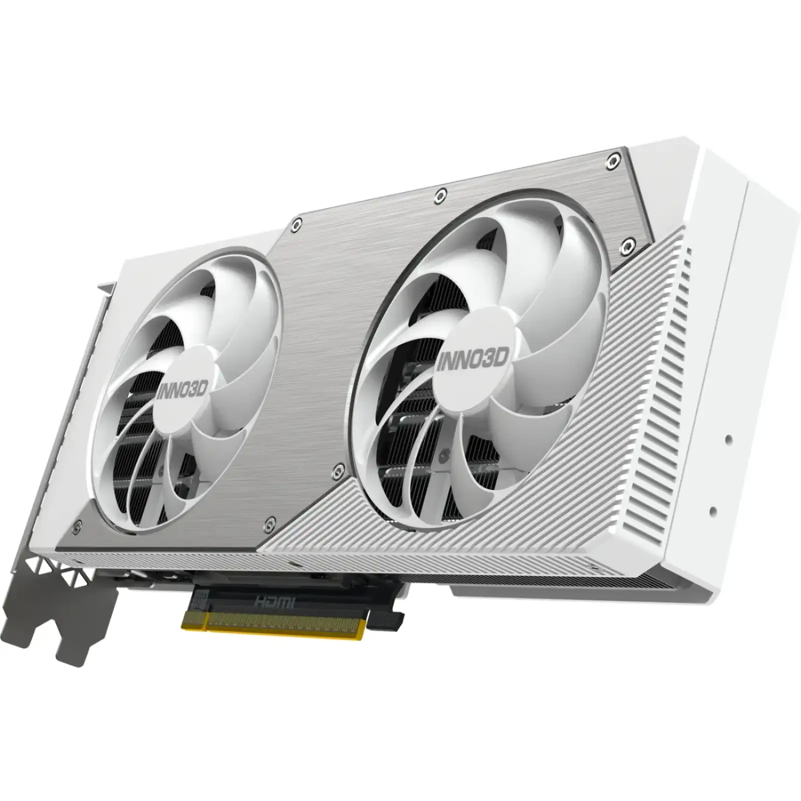 Відеокарта GeForce RTX5070 Inno3D TWIN X2 OC WHITE, 12GB GDDR7, 192bit, PCI Express 5.0 (N50702-12D7X-195064W) UA
