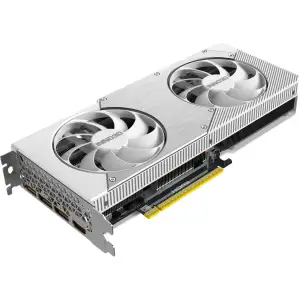 Відеокарта GeForce RTX5070 Inno3D TWIN X2 OC WHITE, 12GB GDDR7, 192bit, PCI Express 5.0 (N50702-12D7X-195064W) UA