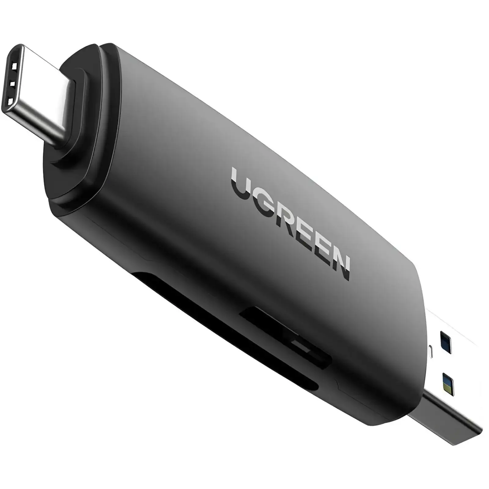 Картрідер USB-С 3.1 + USB-A 2-слота TF/SD CM304 Ugreen (80191) UA