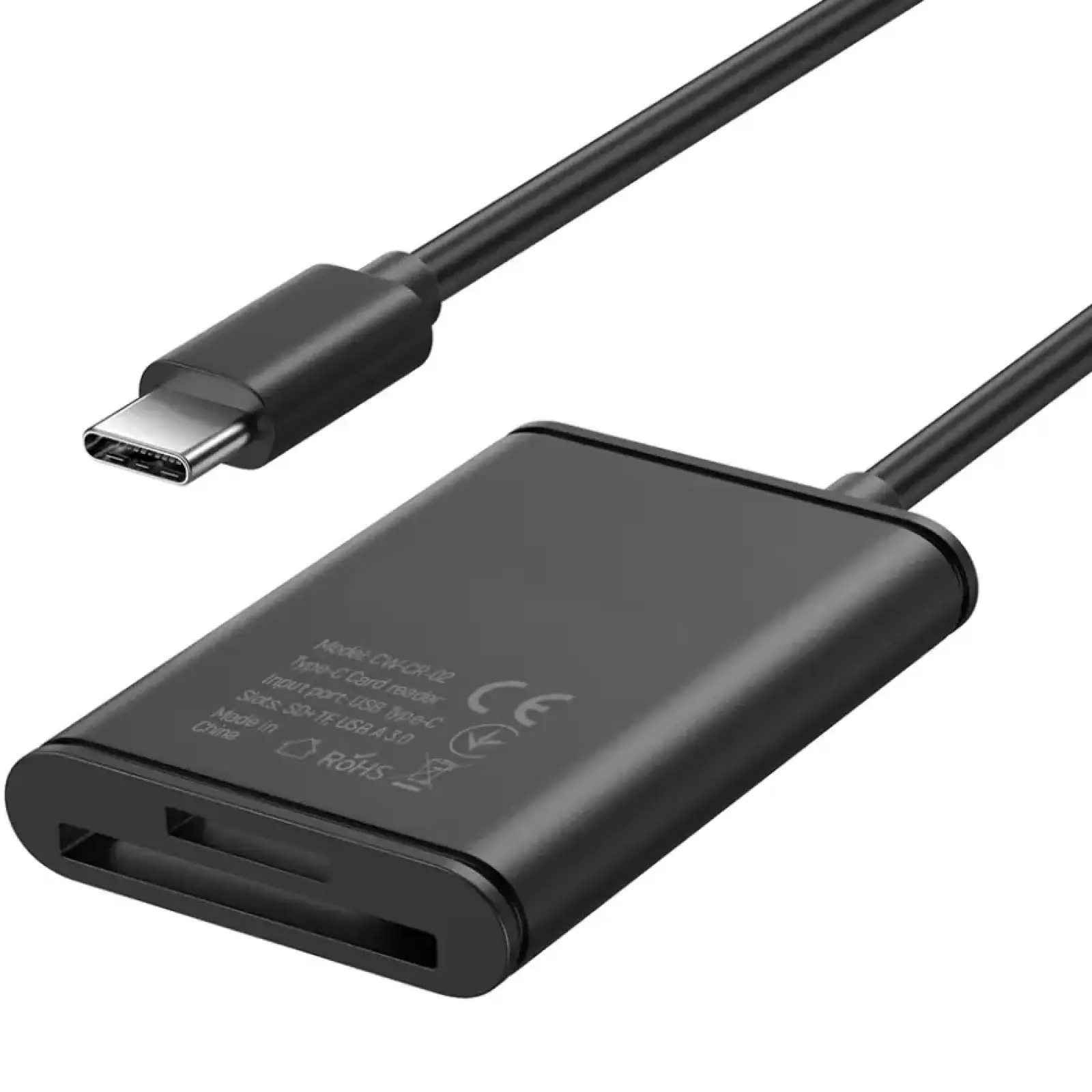 Картрідер ColorWay USB-C to USB 3.0/SD/MicroSD (CW-CR-02) UA