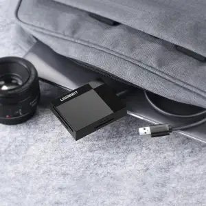 Картрідер USB 3.0 SD/TF/CF/MS 4 в 1 кабель 0.5м CR125 Ugreen (30333) UA