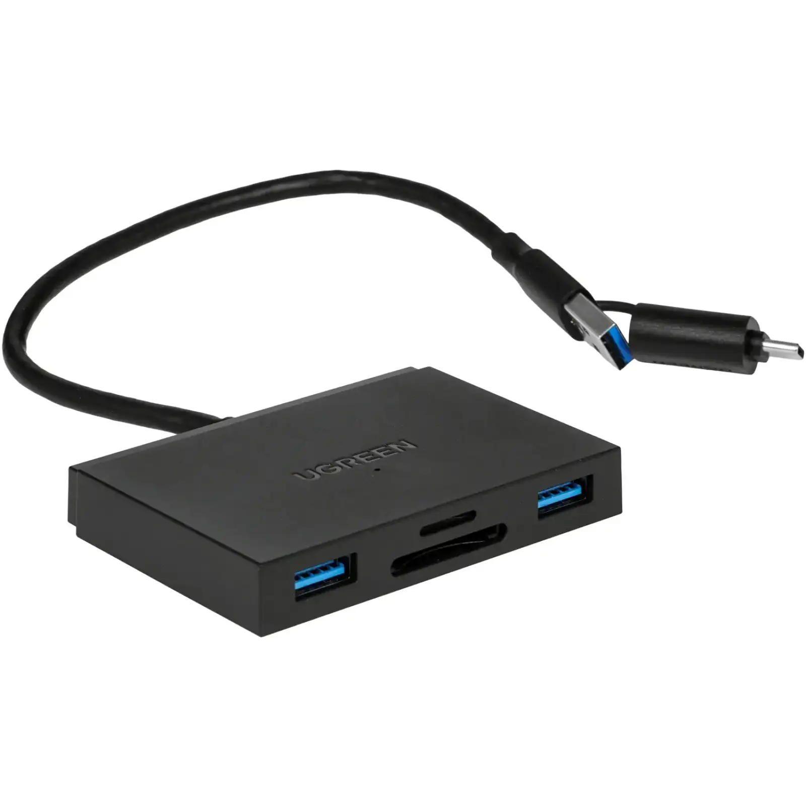 Картрідер USB 3.0 4-in-1,OTG USB-C/USB-A, SD/TF, 4-in-1 CM812 Ugreen (45167) UA