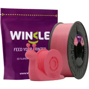 Пластик (Filament) WINKLE PLA HD 1кг, 1.75мм, рожевий (PHD01000175ROSCHIWNK) UA