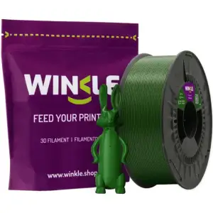 Пластик (Filament) WINKLE PETG 1кг, 1.75мм, хвойно-зелений (PET01000175VERPINWNK) UA