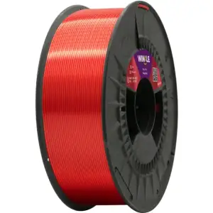 Пластик (Filament) WINKLE PLA SILK 1кг, 1.75мм, рубіново-червоний (PSI01000175ROJRUBWNK) UA