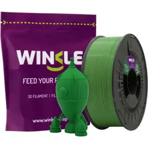 Пластик (Filament) WINKLE PLA HIGH SPEED 1кг, 1.75мм, зелений авокадо (PHS01000175VERAGUWNK) UA