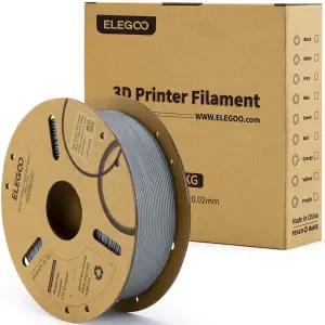Пластик (Filament) ELEGOO PLA 1KG 1.75mm Grey (50.203.0040) UA