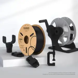 Пластик (Filament) ELEGOO PLA-CF Filament 1.75mm/1kg Black (50.203.0464) UA
