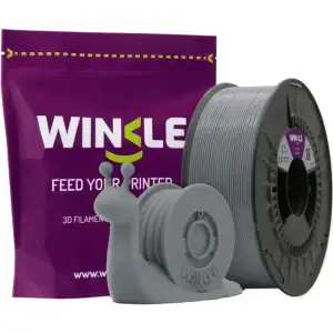Пластик (Filament) WINKLE PLA HD 1кг, 1.75мм, попелясто-сірий (PHD01000175GRICENWNK) UA