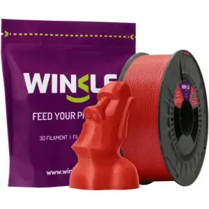 Пластик (Filament) WINKLE PLA HD 1кг, 1.75мм, блискучий, кораловий (PHD01000175CORCORWNK) UA