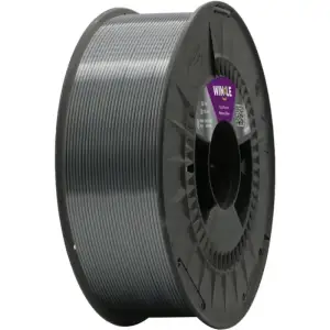 Пластик (Filament) WINKLE PLA SILK 1кг, 1.75мм, ртутно-срібний (PSI01000175PLAMERWNK) UA