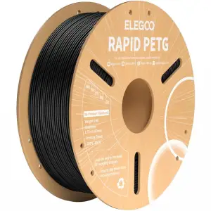 Пластик (Filament) ELEGOO RAPID PETG 1кг, 1.75мм, чорний (50.203.0216) UA