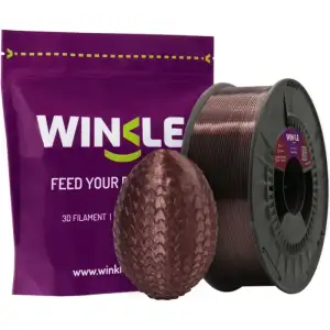 Пластик (Filament) WINKLE PETG CRYSTAL 1кг, 1.75мм, темно‑ліловий (PET01000175MALOSCWNK) UA