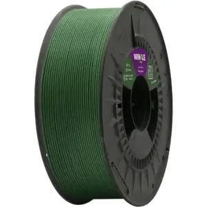 Пластик (Filament) WINKLE PLA HD 1кг, 1.75мм, блискучий, хакі (PHD01000175VERMILWNK) UA