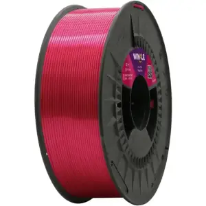 Пластик (Filament) WINKLE PLA SILK 1кг, 1.75мм, рубіново-рожевий (PSI01000175ROSRUBWNK) UA