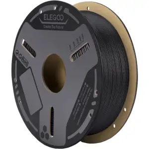 Пластик (Filament) ELEGOO PETG-GF 1.75mm 1kg Black (50.203.0636) UA
