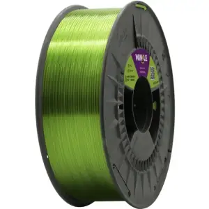 Пластик (Filament) WINKLE PETG CRYSTAL 1кг, 1.75мм, лаймово-зелений (PET01000175VERLIMWNK) UA