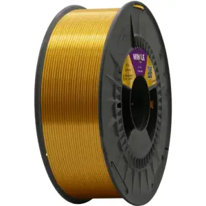 Пластик (Filament) WINKLE PLA SILK 1кг, 1.75мм, королівське золото (PSI01000175OROREYWNK) UA