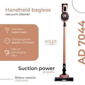 Акумуляторний пилосос Adler AD 7044 (AD7044) UA